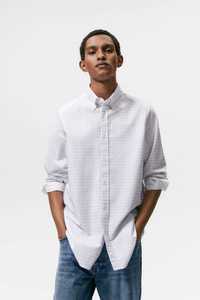Koszula z tkaniny oksford firmy Zara rozmiar L