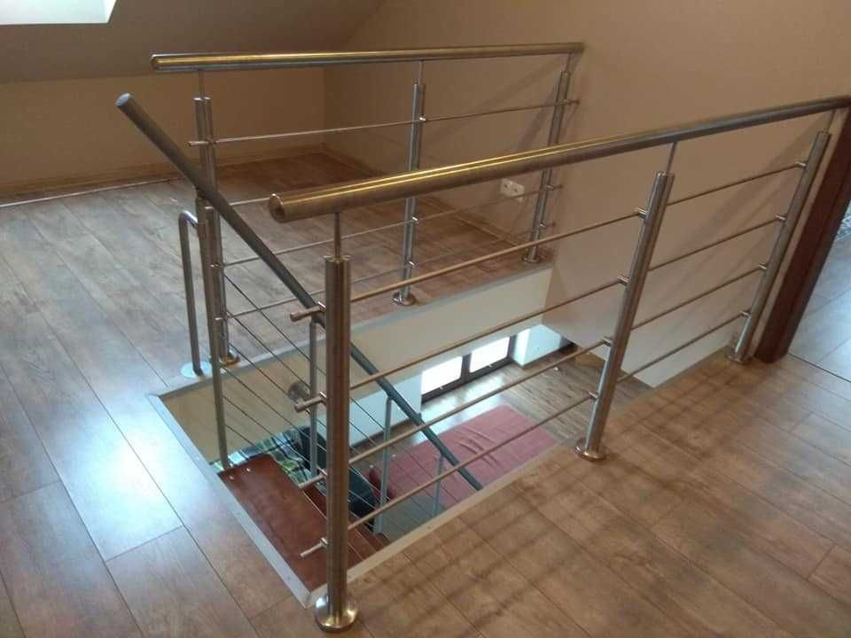 balustrady nierdzewne, szklane, szkło lustra na wymiar, lacobel