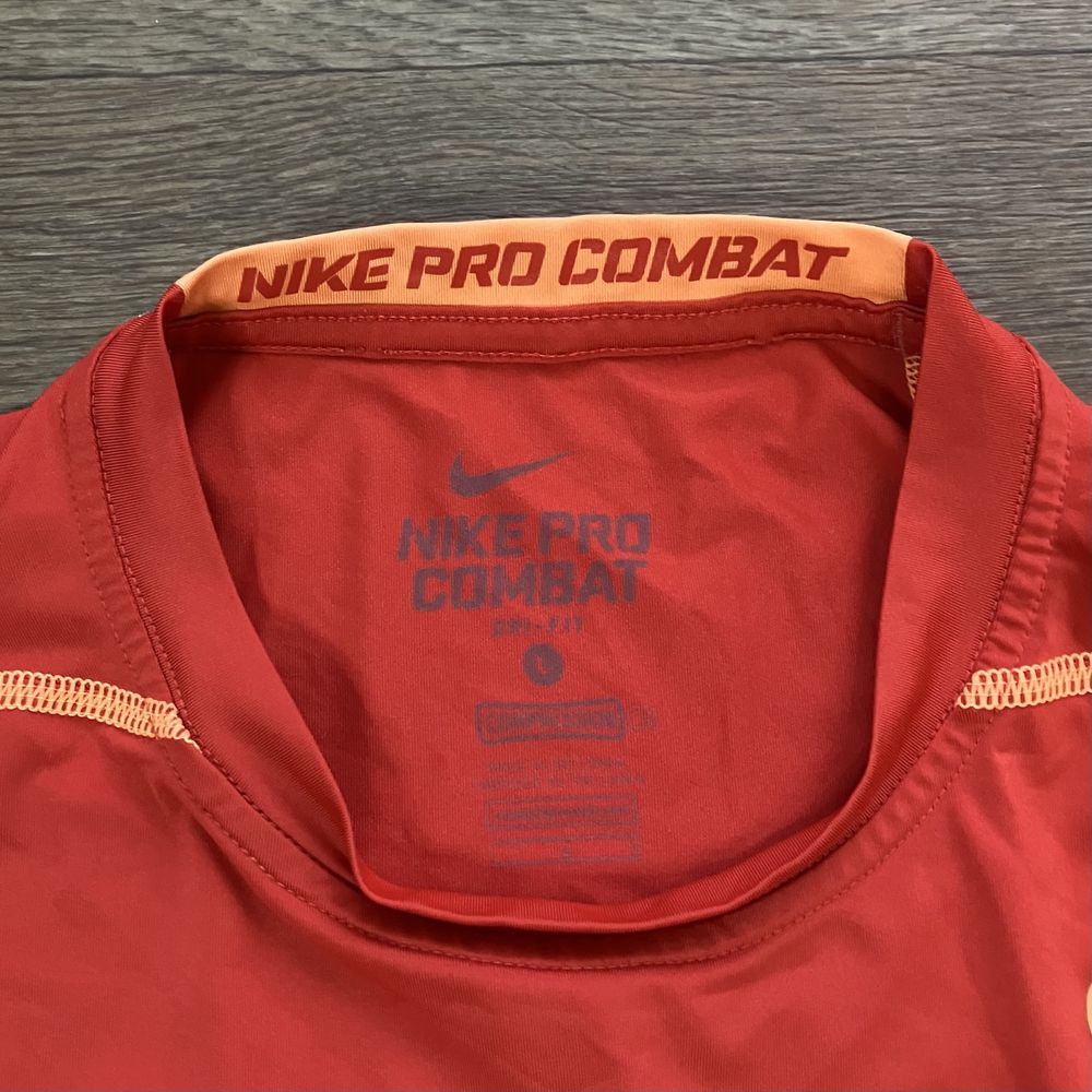 Спортивна термо футболка Nike Pro Combat Running оригінал найк про air