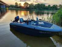 Łódź wędkarska motorowa Mindak fishermaster 415