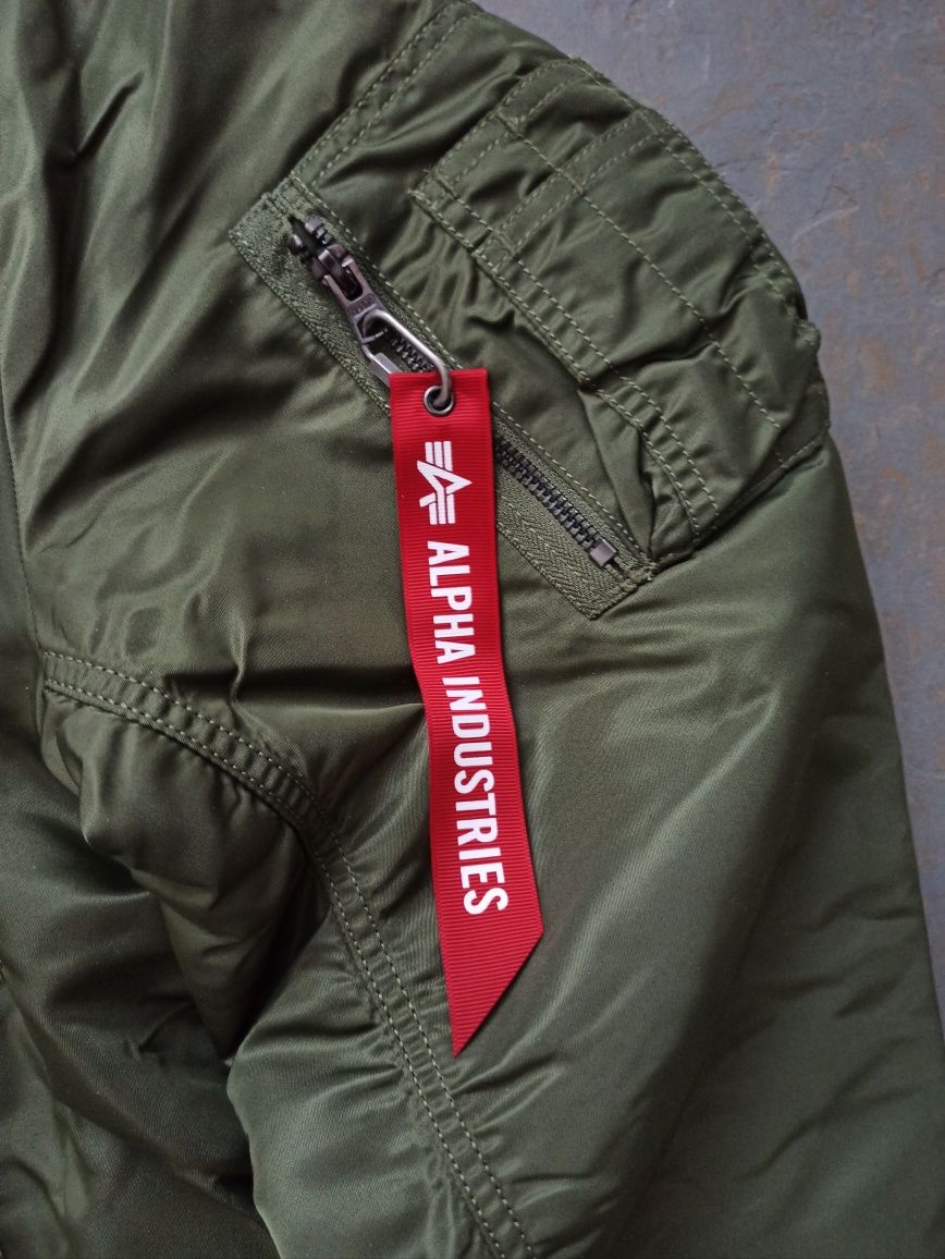 2XL/XL, Alpha Industries B-15 Mod, оригінал, бомбер, куртка,