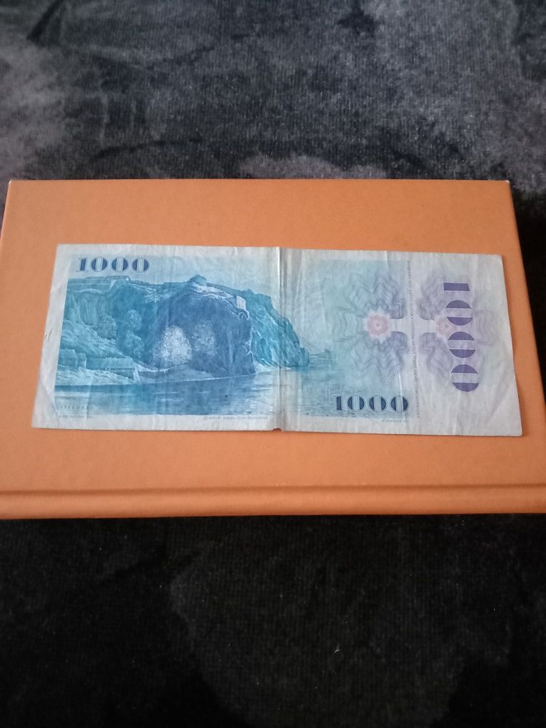 Banknot 1000koron Czechosłowacja