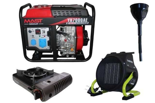 Дизельний генератор MAST GROUP YH7000AE 4,5-5,0 квт