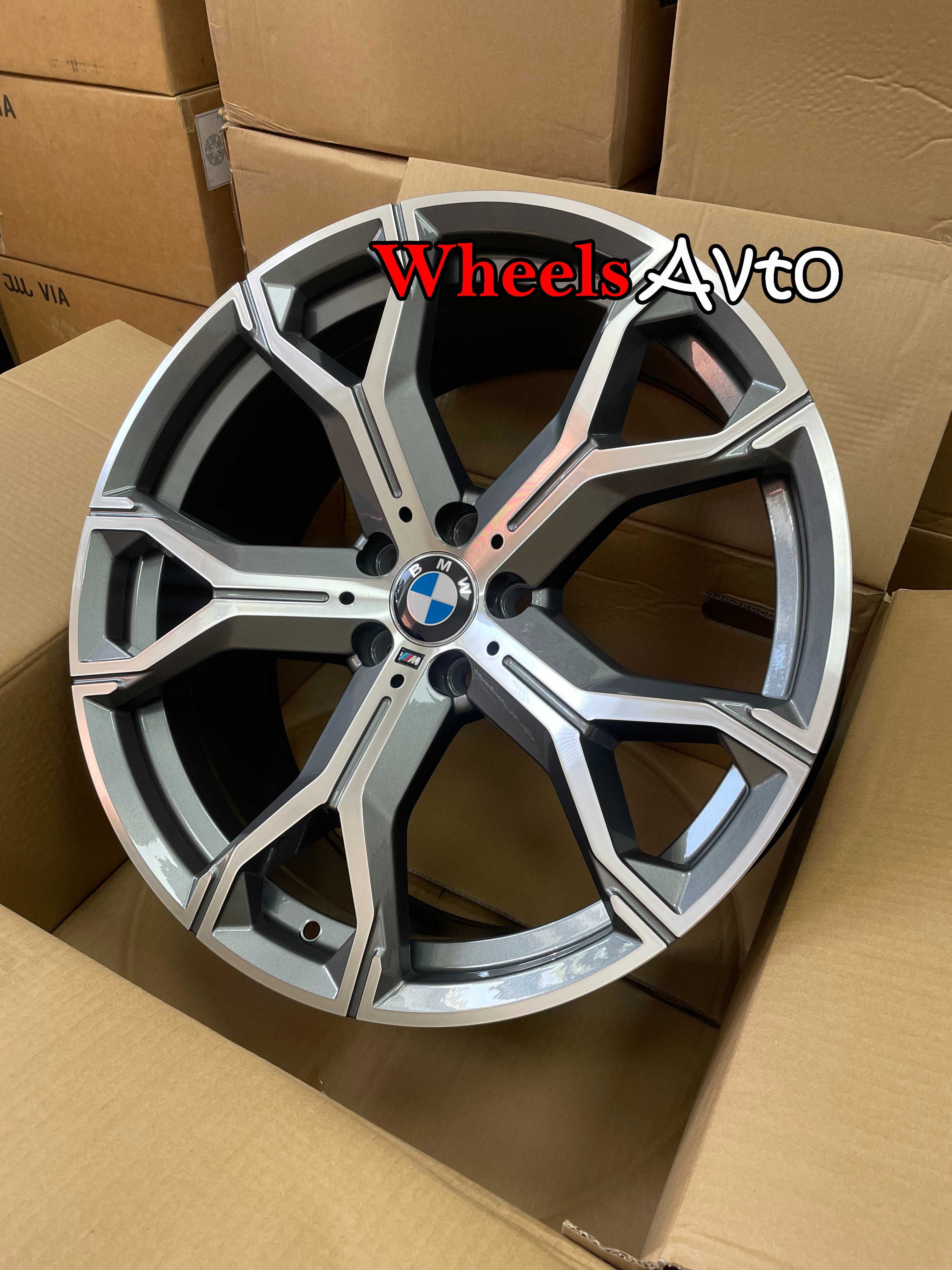 Диски R20 5x120 різноширокі BMW X5 X6 E70 F15 E71 F16 741 style