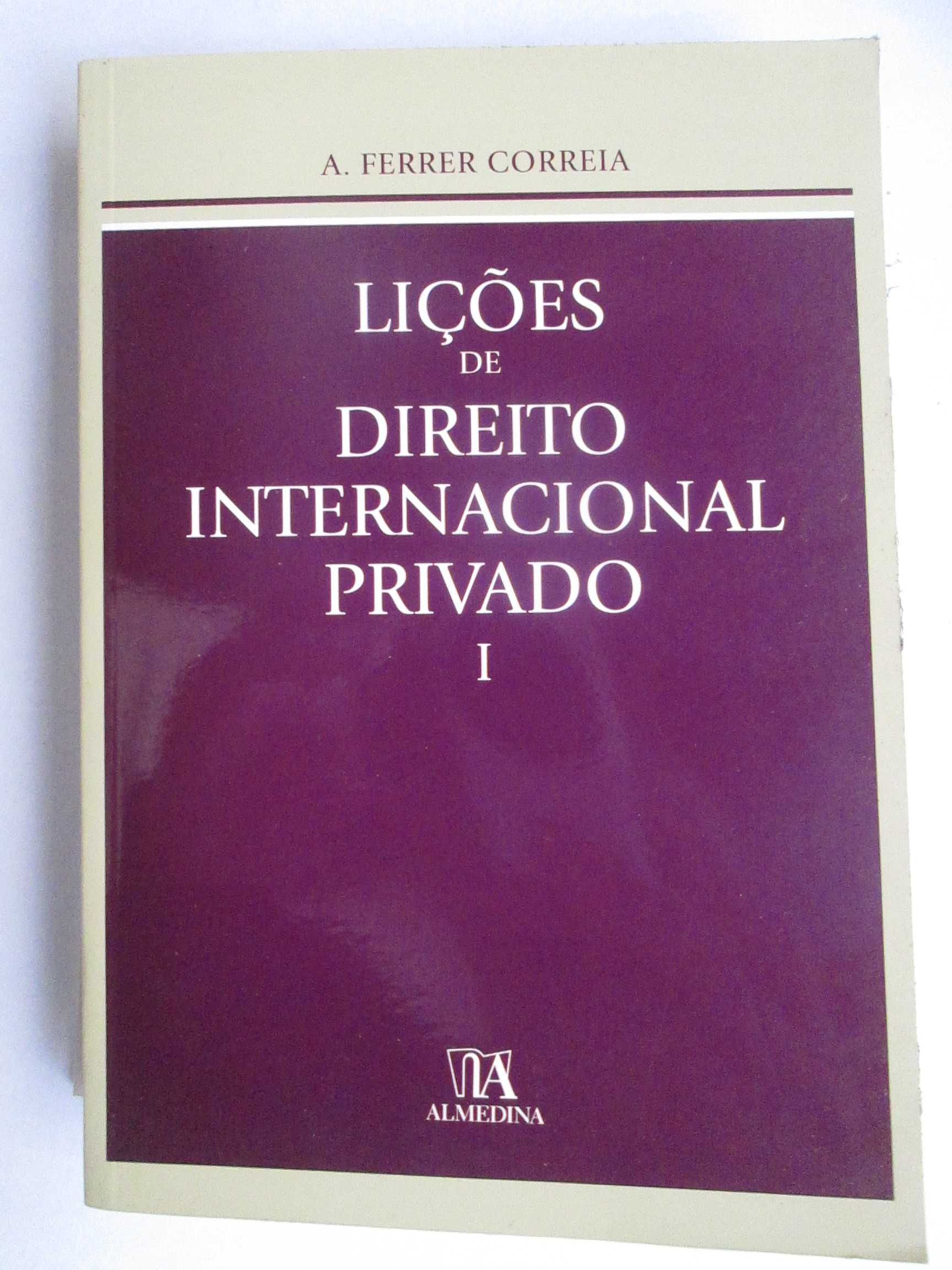 Lições de Direito Internacional Privado, de A. Ferrer Correia