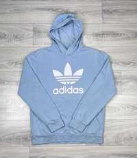 Bluza Adidas originals Hoodie z kapturem baby blue jasno niebieska