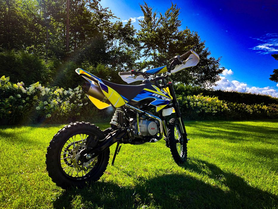 PIT BIKE MRF 120cc | Mały przebieg, dodatkowo strój motocyklowy