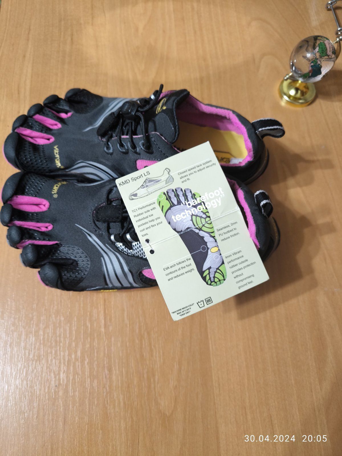 Кросівки п'ять пальців vibram fivefingers 36 розмір, устілка