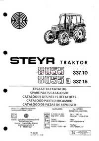 Katalog części Steyr 8055,-8055A, - 1TS2690-90