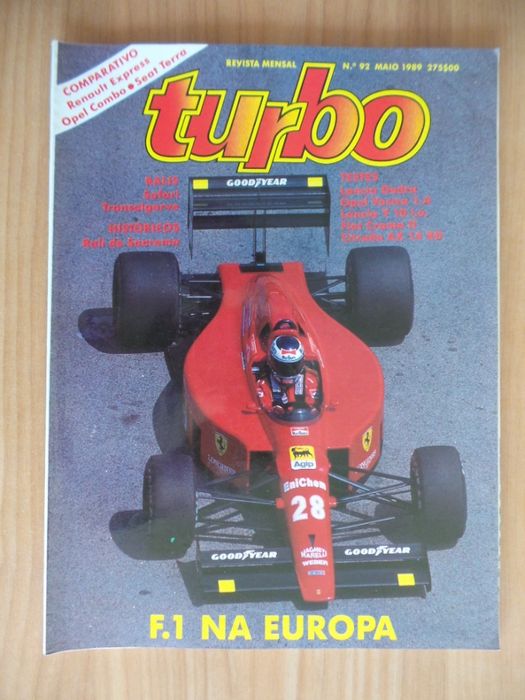 Revista Turbo N.º 92 de Maio/89