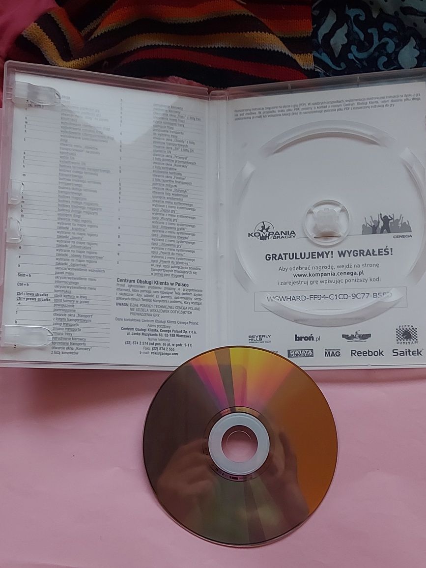 Płyta gra PC CD Rom Hard Truck Tycoon 2007/2011rok orginalna