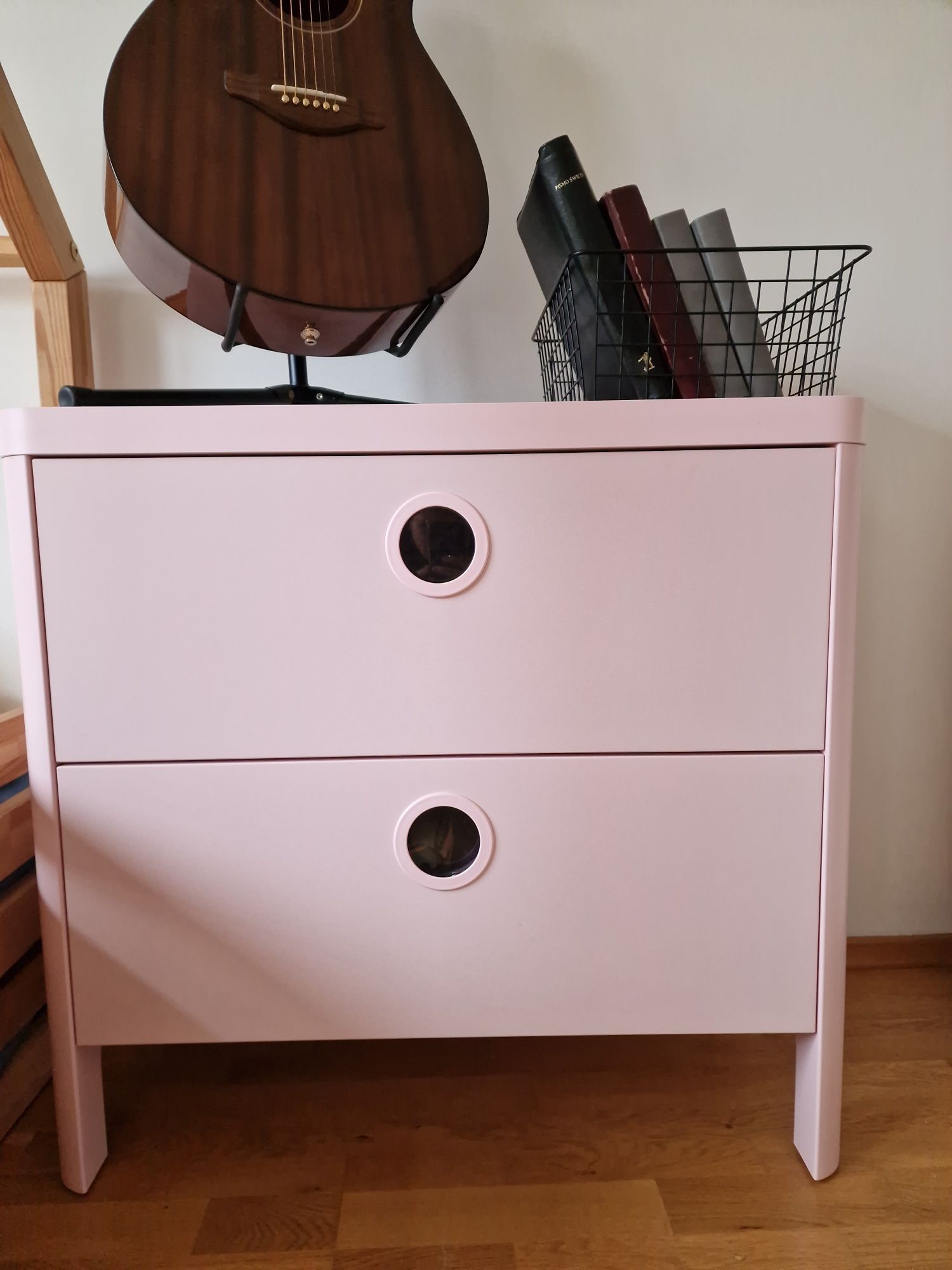 Komplet szafa+ komoda ikea busunge dziecięca