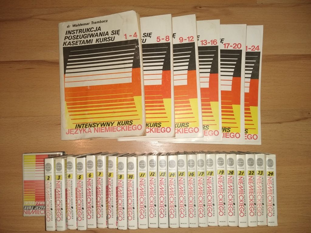 Intensywny kurs języka niemieckiego 24 kasety