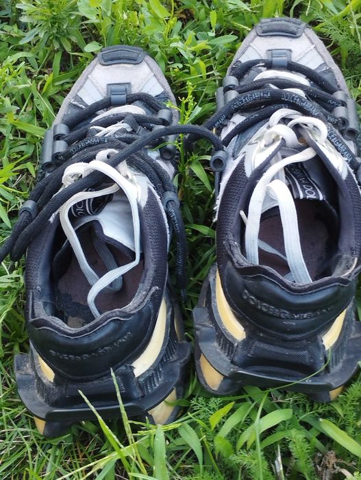 Срочно ! Кроссовки мужские Dolce & Gabbana Space Grey Black  серые