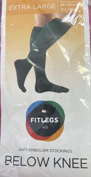 FitLegs podkolanówki uciskowe przeciwzatorowe z odkrytymi palcami