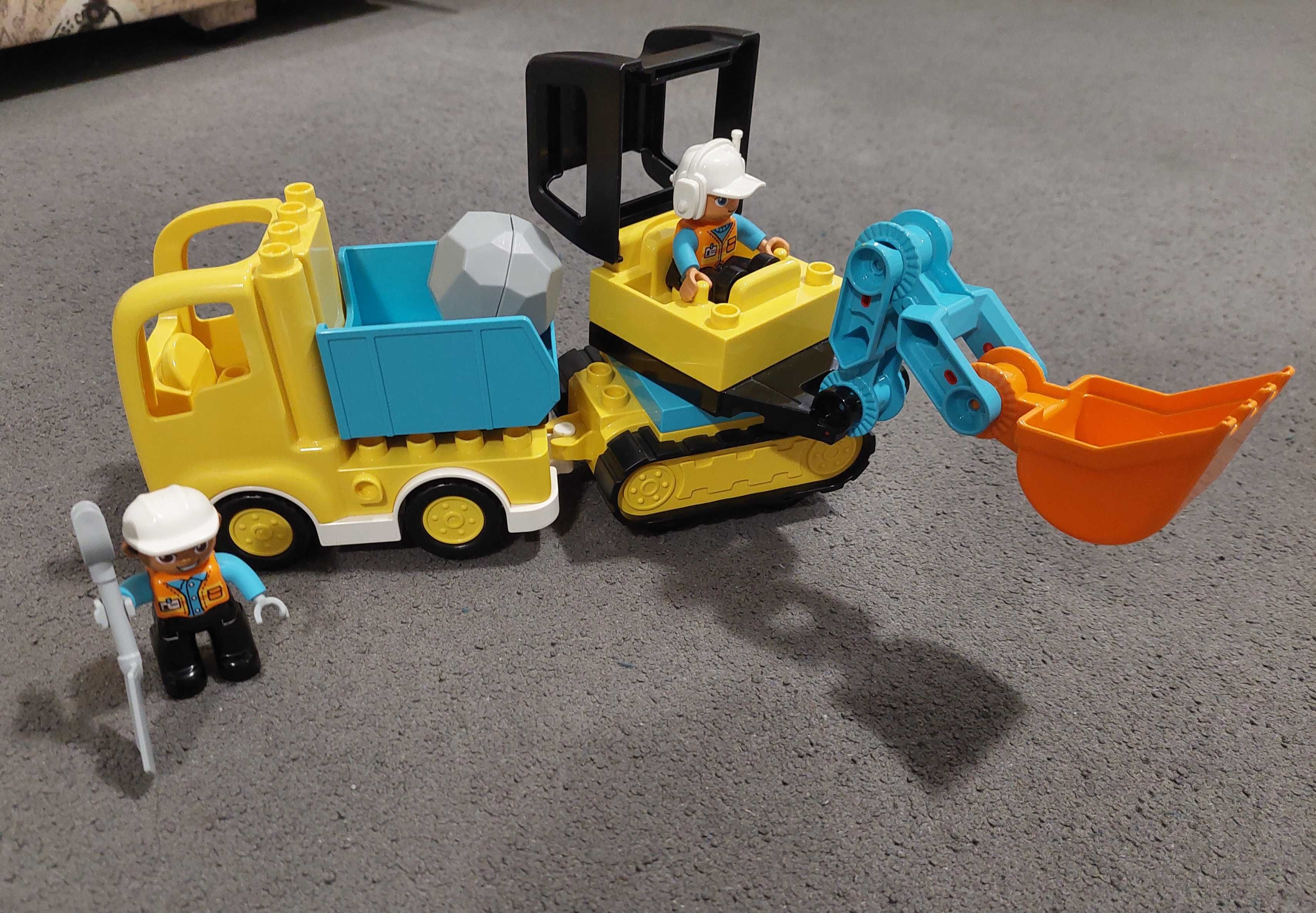 LEGO Duplo 10931 Ciężarówka i koparka gąsienicowa