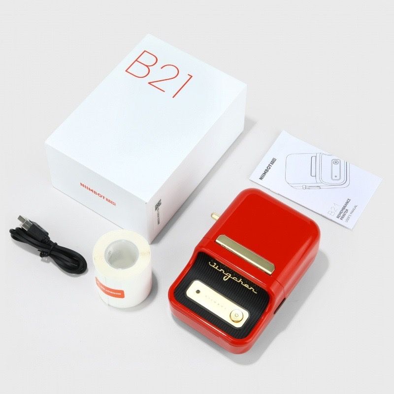 NIIMBOT B21 Red/Green/Black + в подарунок рулон паперу