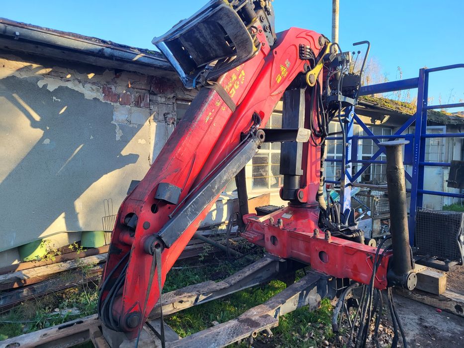 HDS Epsilon 250Z dźwig do drewna 9,5m chwytak loglift ZAMIANA