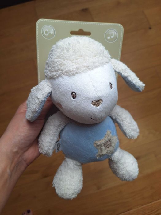 Zabawka z pozytywką, grająca maskotka do łóżeczka Solini