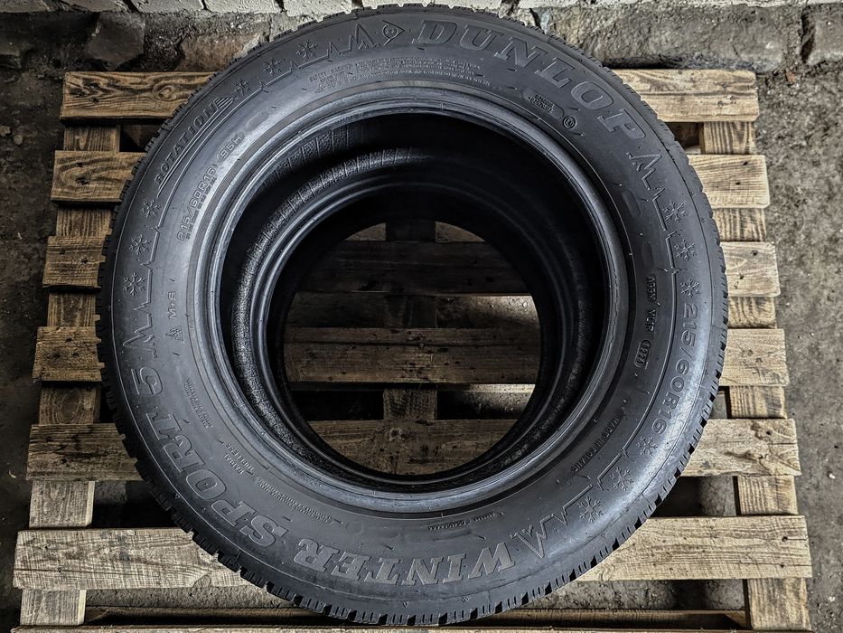 Пара 215/60r16 Dunlop | 6mm | 2024 | Преміум зимові шини | Ідеал | 2шт