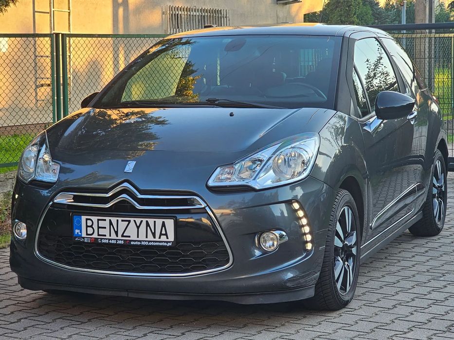 Citroën DS3 serwis ASO/1 wł/LEDY/klima/el.szyby/tempomat/el.lusterka/ALU