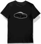 Koszulka męska czarna z motywem logo futurystycznego Buick 3XL
