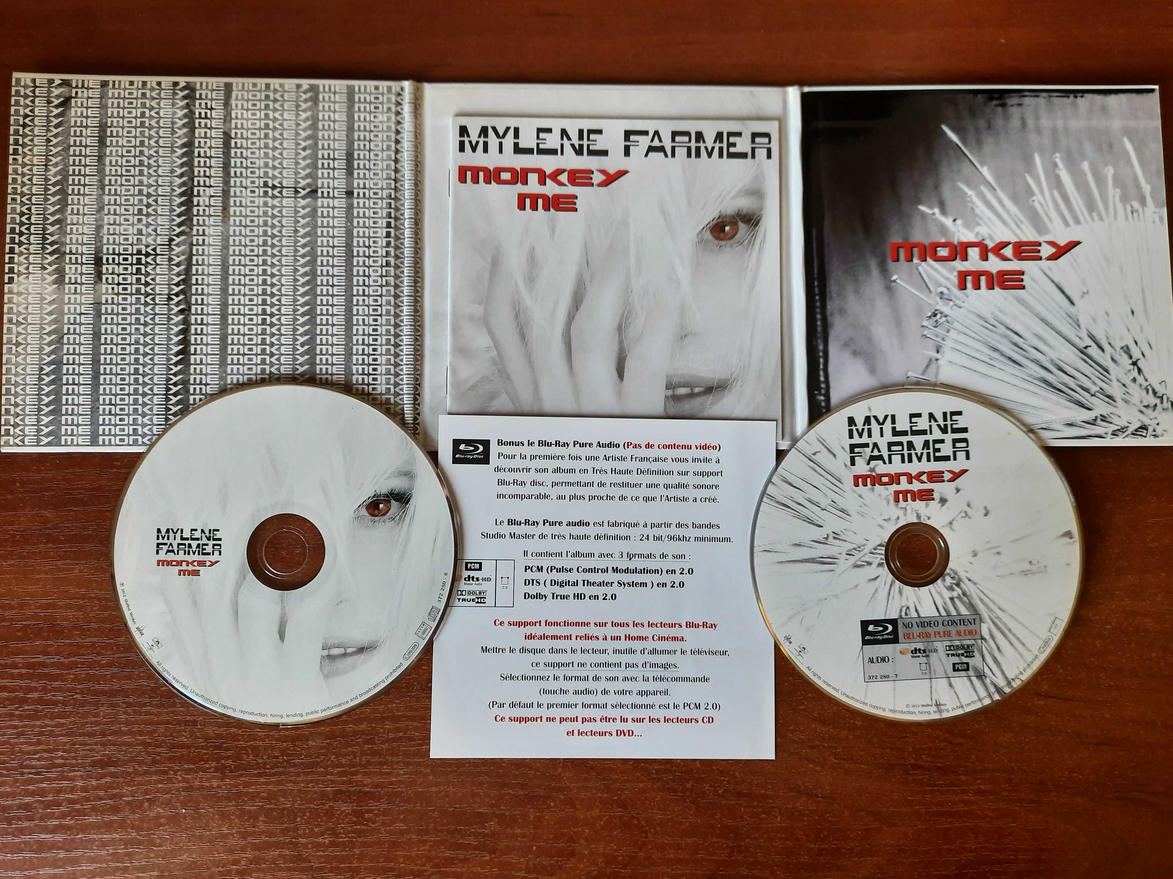 Audio CD Mylene Farmer - Monrey Me (CD + Blu-Ray)