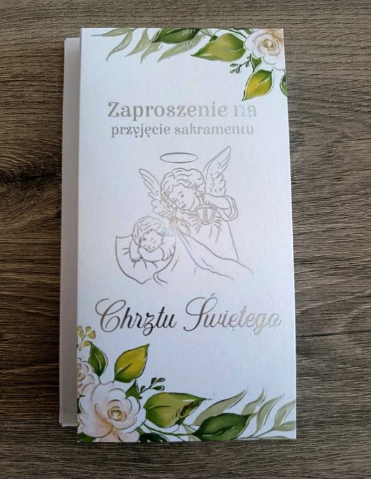 Zaproszenia na chrzest