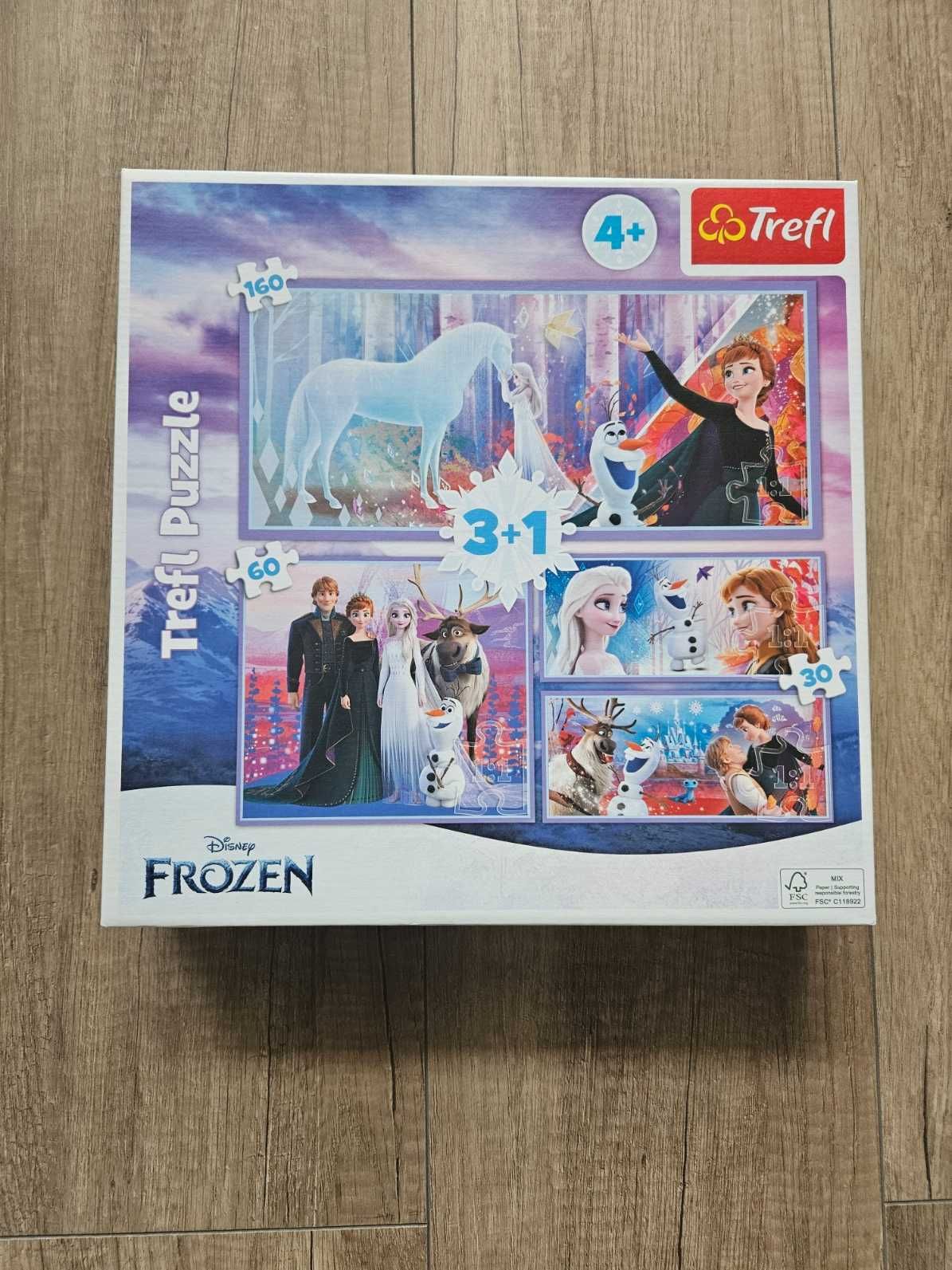 Puzzle 4w1 Trefl Kraina Lodu Frozen 4+