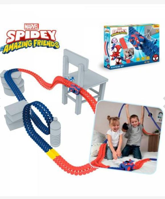 Spidey - Pista Flextreme - Spider Man - Homem Aranha - Marvel