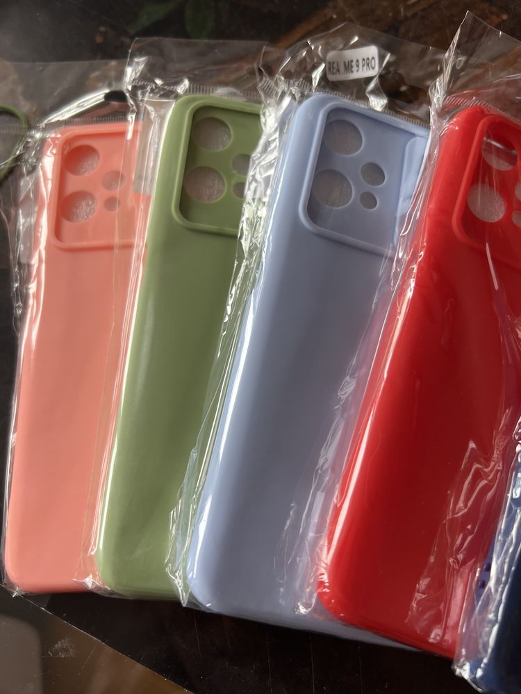 Etui silicone Realme 9 Pro / ochrona kamery/ mix kolorow