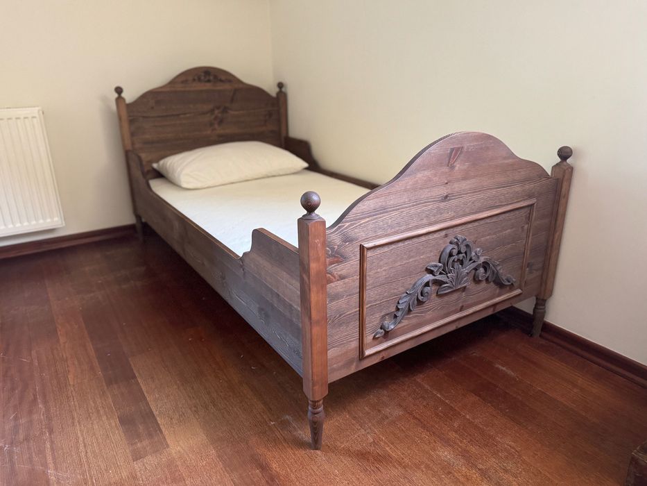 Łóżko dziecięce drewniane 90x180 WoodSzczęścia