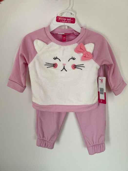 Komplet dziecięcy - Różowy jasny - 2 el.