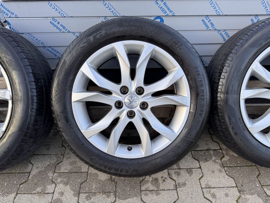 Felgi aluminiowe 17 cali Peugeot 508 5x108 Citroen C5, opony letnie