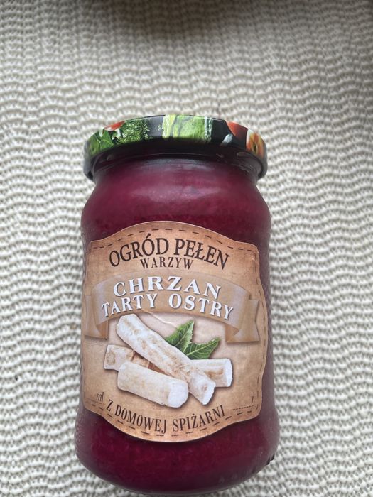 Chrzan dziki tarty z buraczkami MOCNY