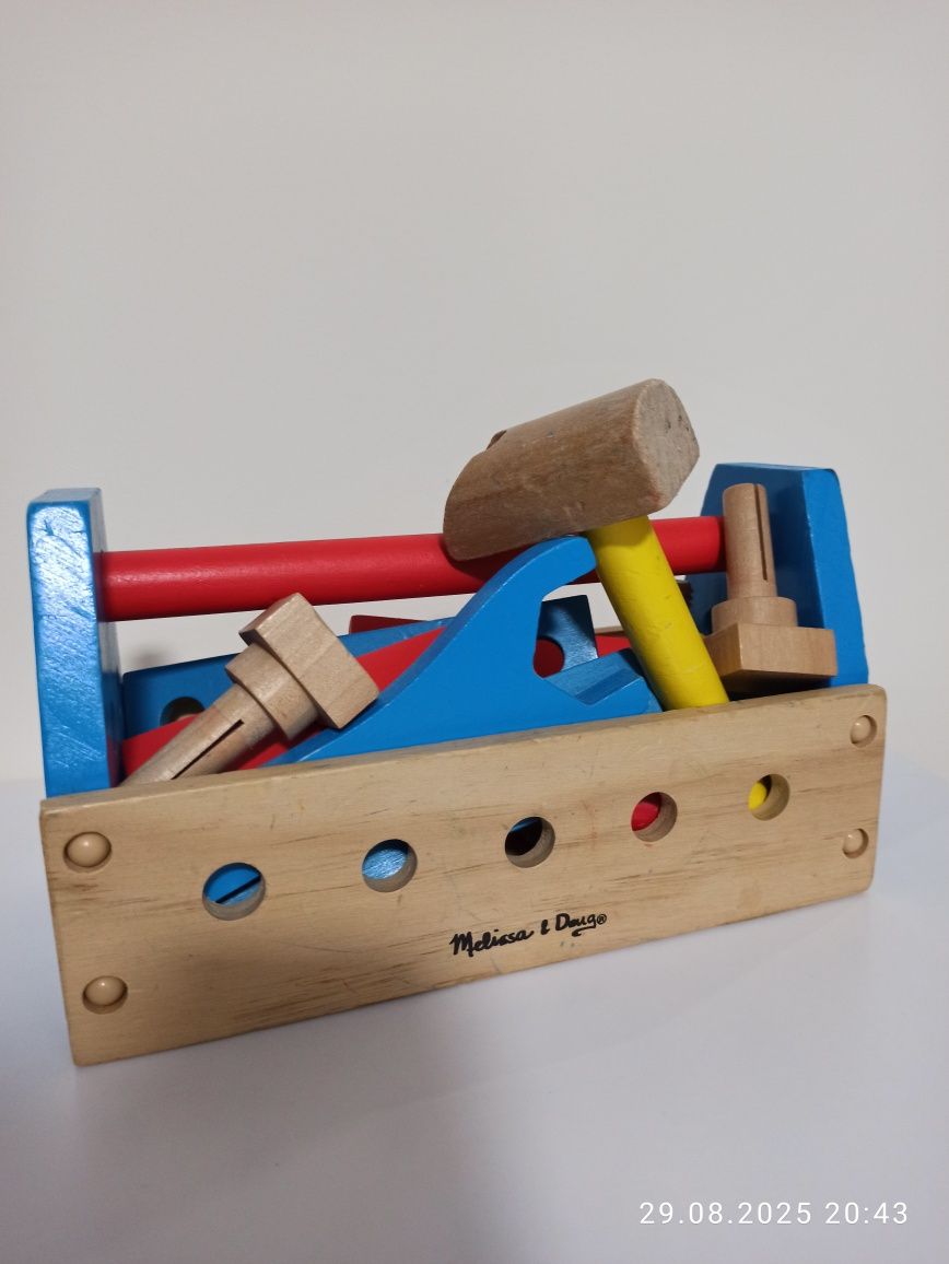 Набір дерев'яних іграшкових інструментів Melissa and Doug