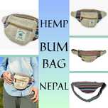Ekologiczna Saszetka Nerka Konopna Himalayan Hemp Nepal Boho Festiwal