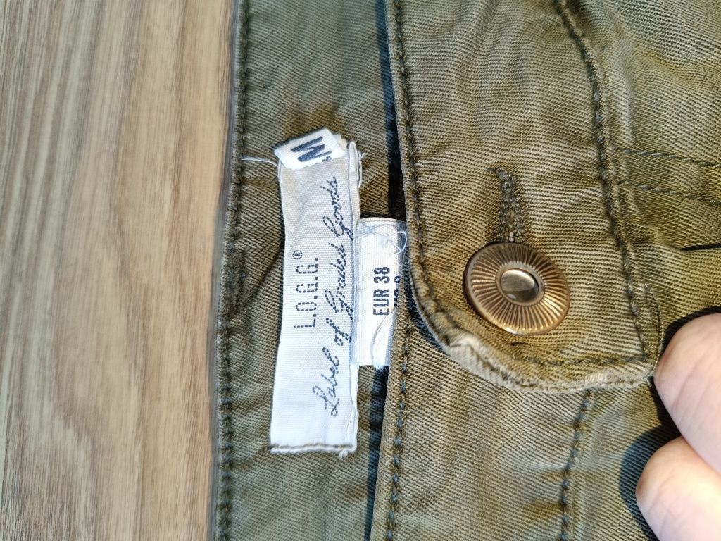 Bojówki damskie spodnie joggery H&M 38 M