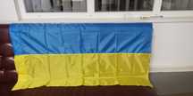 Прапор поліестровий України 90*135 см - 100шт