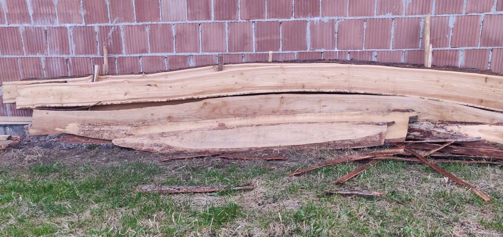 deska modrzewiowa na ranczo