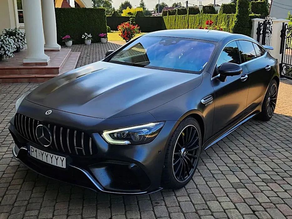 Mercedes-Benz AMG GT jeden właściciel/salon pl/bezwypadkowy/jasna tapicerka/niski przebieg