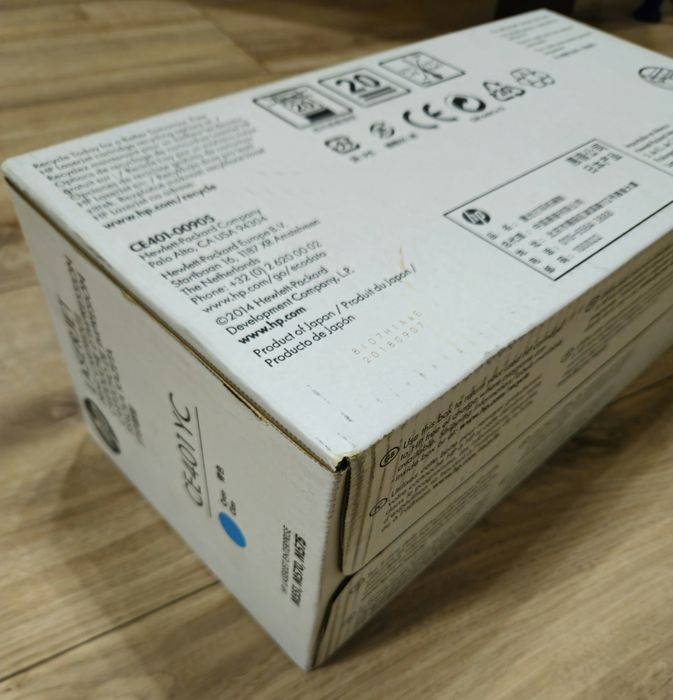 Toner HP CE401YC oryginalny NOWY