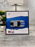 Рамка 2в1 25x25 см. для LEGO 76917 Nissan Skyline GT-R Speed Champions