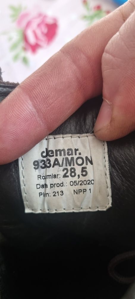 Buty wojskowe Demar MON 933a brązowe 28.5