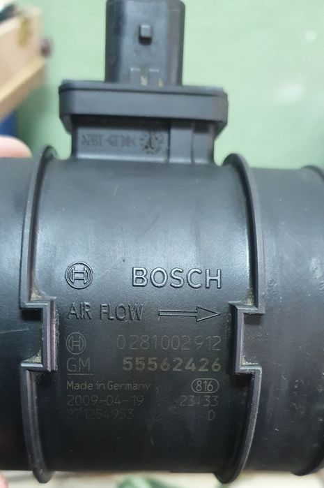 Датчик ДМРВ Opel Insignia