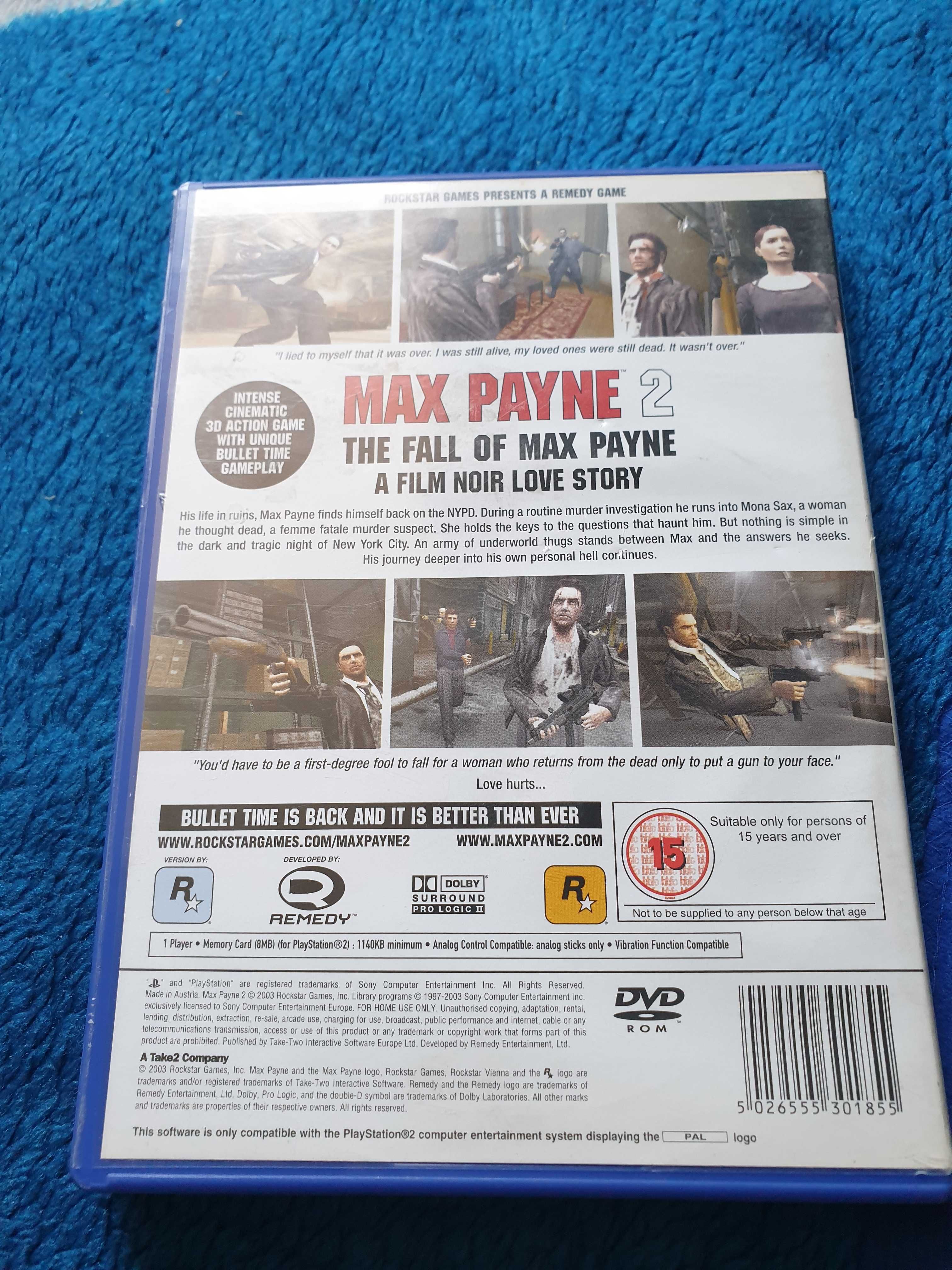 Max payne2 na ps2