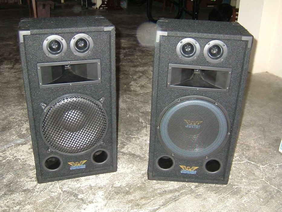 Sistema de som - Vários equipamentos