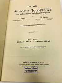 Tratado de Anatomia Topográfica Tomo I e II 1948