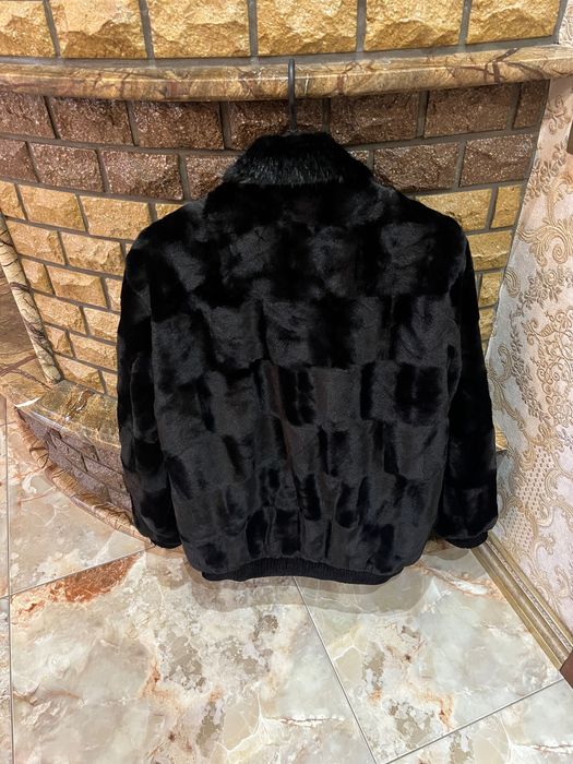 Мужская Куртка Дубленка Эконорка Осень-Зима