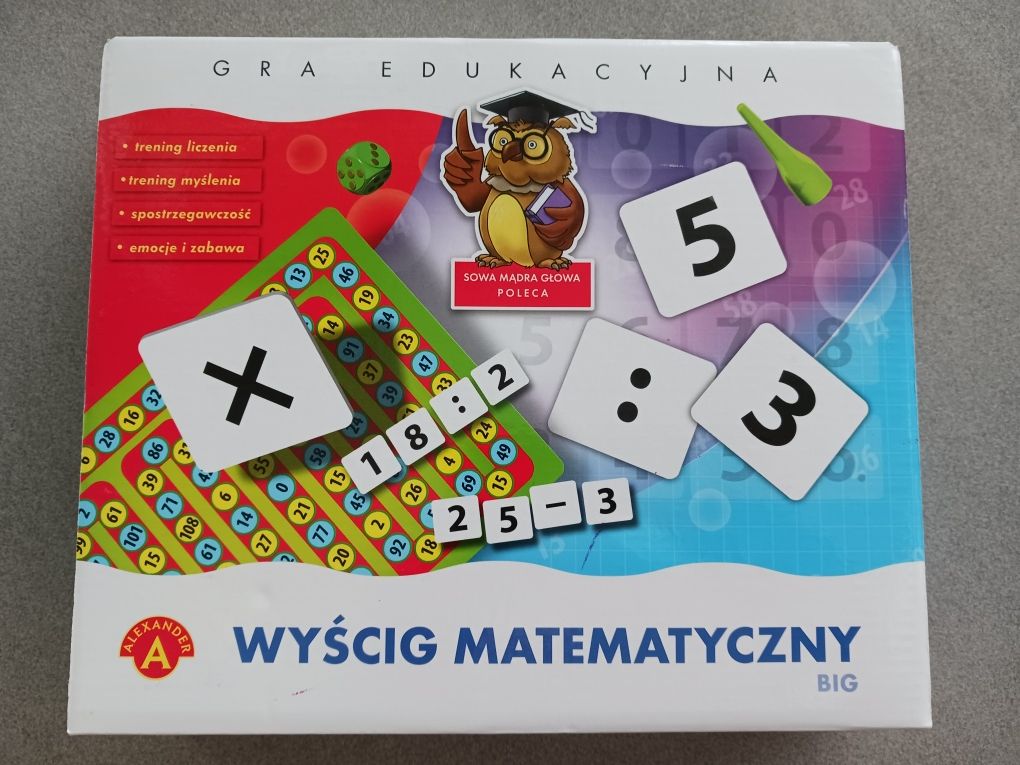 Gra planszowa Wyścig matematyczny